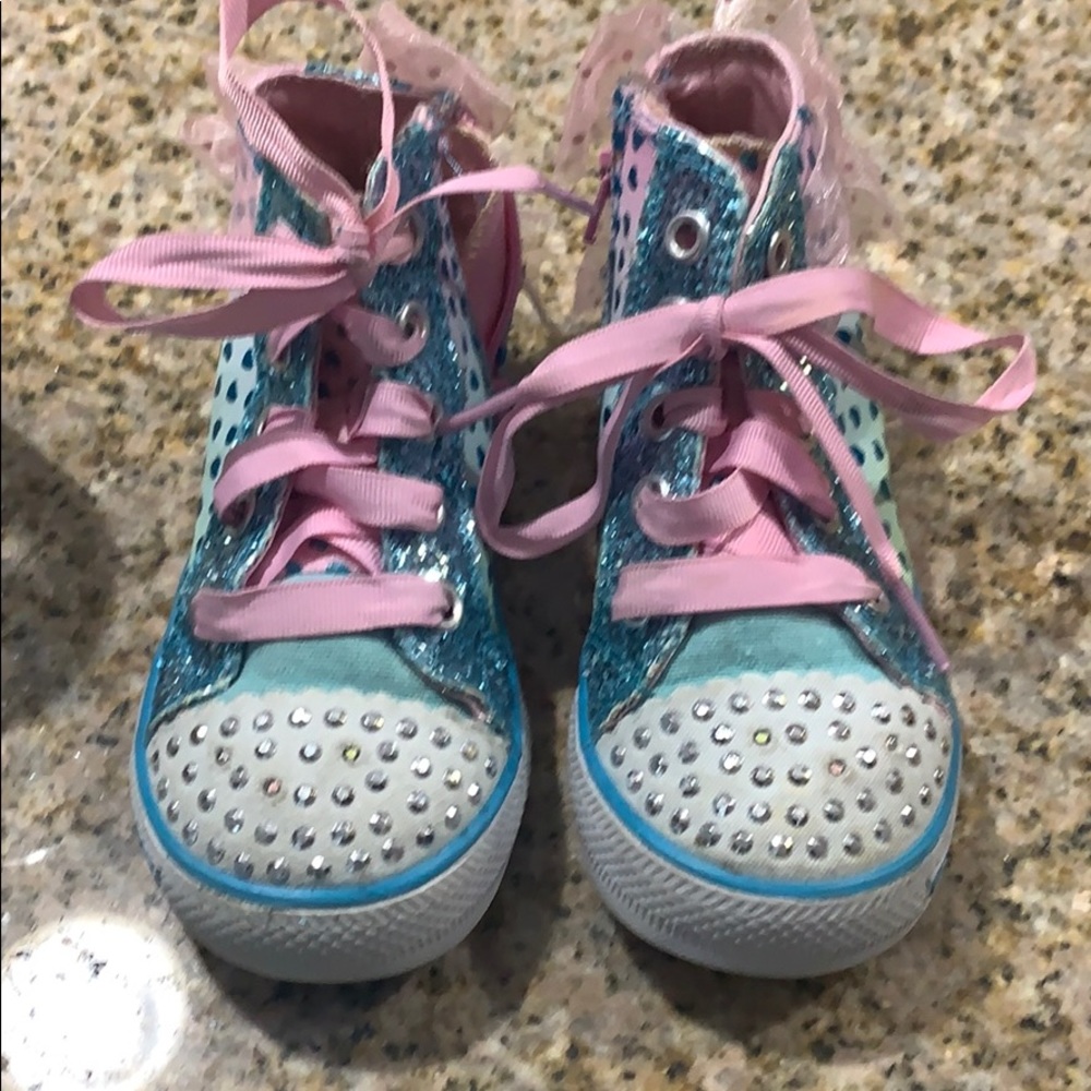 Sketchers lightup hightops
